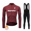 Men Thermal Fleece MTB Bike Clothes Ciclismo Uniform Maillot Hombre Bicycle Clothing Suit Cycling Suit Set with Plush Insulation for Winter 2026