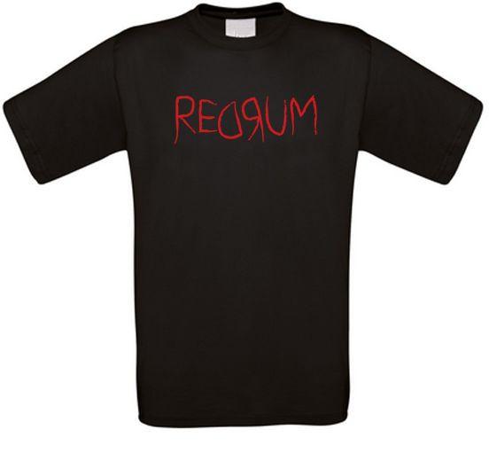 Shining Redrum Horror Cult Movie TShirt All Sizes NEW Unisex T-Shirt M