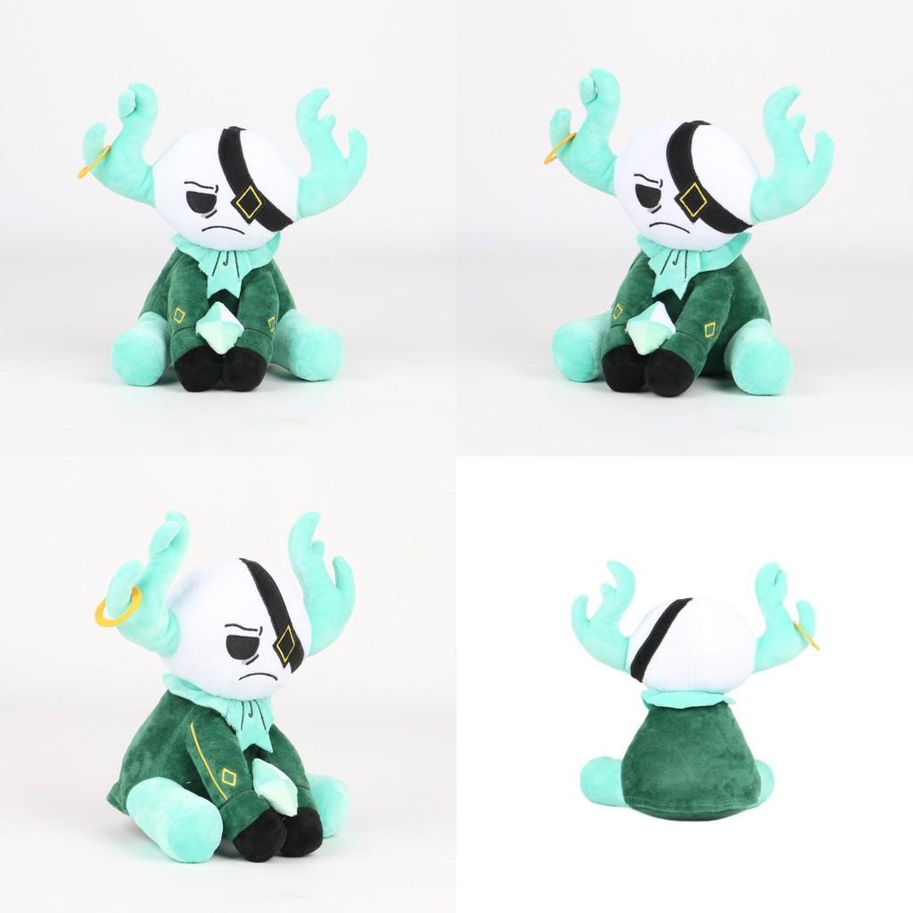 Horned Double Phighting Bull Game Character Plush Toy Doll For Game Enthusiasts