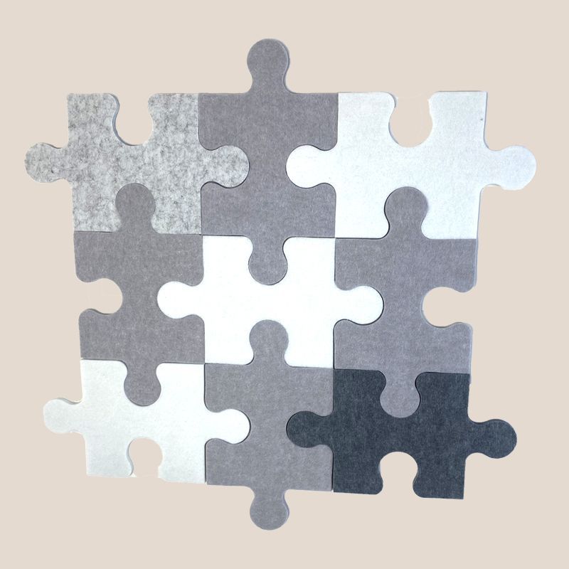 Thick Felt Wall Sticker Panel Versatile Puzzle Photo Message Note Display Board Home Decor Selfadhesive Collapsible Fabric Frame