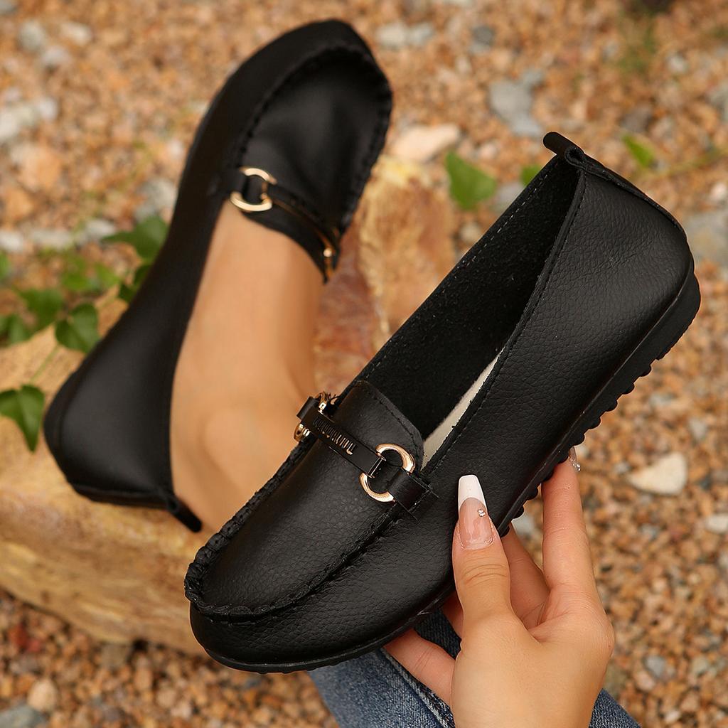 Fashion Women Flats Spring Autumn Fashion Comfy Slip-on Loafers Shoes New Trend Casual Comfortable Boat Shoes for Women Zapatos De Mujer