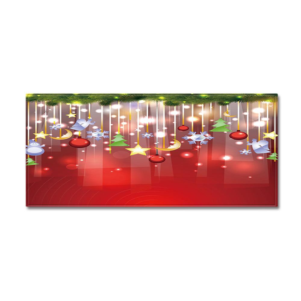 Christmas Kitchen Sand Carpet Doormat Long Floor Mat