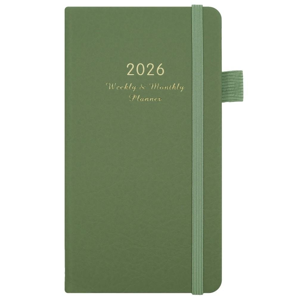 Portable Weekly Monthly Planner Convenient Schedule Writing Diary 2026 Weekly Plan Notebook  Record