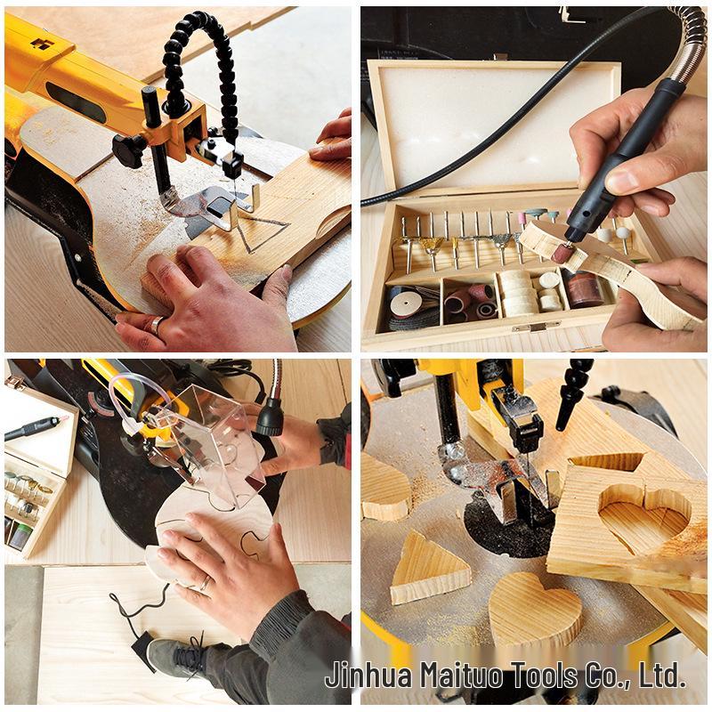 LUXTER Electric Jigsaw & Scroll Fret Saw for Woodworking