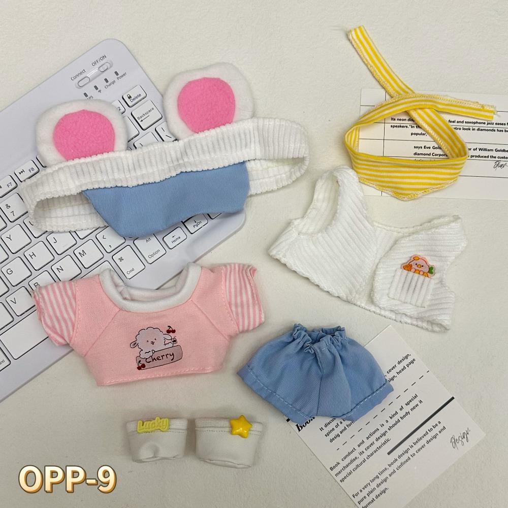 Dress 20cm Cotton Doll's Clothes Toy Accessories Cotton Doll Lolita Outfit Dress  Children Gift