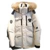 Mens Mid-Length Down Jacket Winter Warm Thick Coat Snow Travel Outdoor
