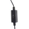 USB Speed Control Cable With 3 Adjustable Modes Feature 2 Wire Bare End for 5V Devices Without Voltages Boost Black