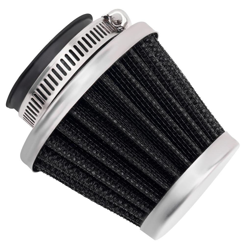 AHL Air Air Filter 42mm Universal Oval Taper Type (Black)