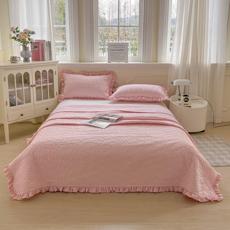 

1/3 шт. Корейское белое стеганое летнее одеяло с оборками в виде листьев или одеяло для кондиционера + набор наволочек, одеяло покрывало для дома 150*200 см 150x200cm 1pc