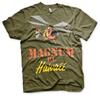 Magnum P.I.. Hawaii Elicottero Tom Selleck Anni '80 Serie TV Maglietta Uomo Men