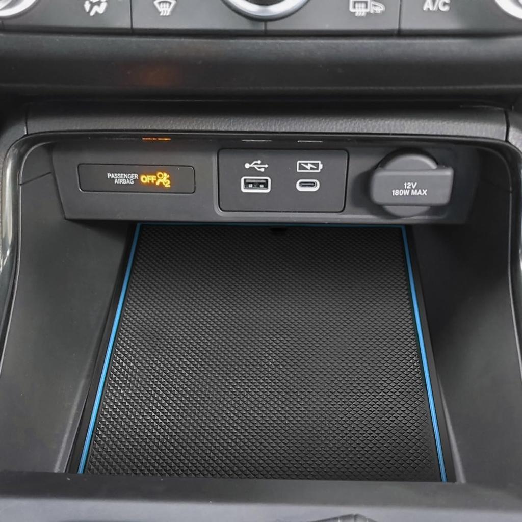 Auovo Cup Holder erts Liners Compatible with Honda CRV Accessories  2024 2025 2026 CR-V Door Slot Pad Car Interior Non-Slip Dust Mat Center Console