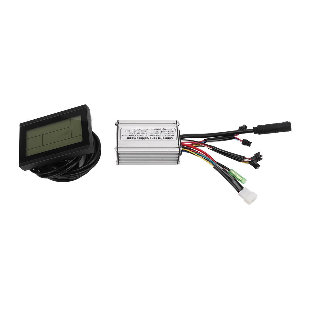 36V 48V 250W Electric Motor Controller Kit KT 15A Motor Controller with LCD3 Display Panel 130X Throttle 8C Sensor