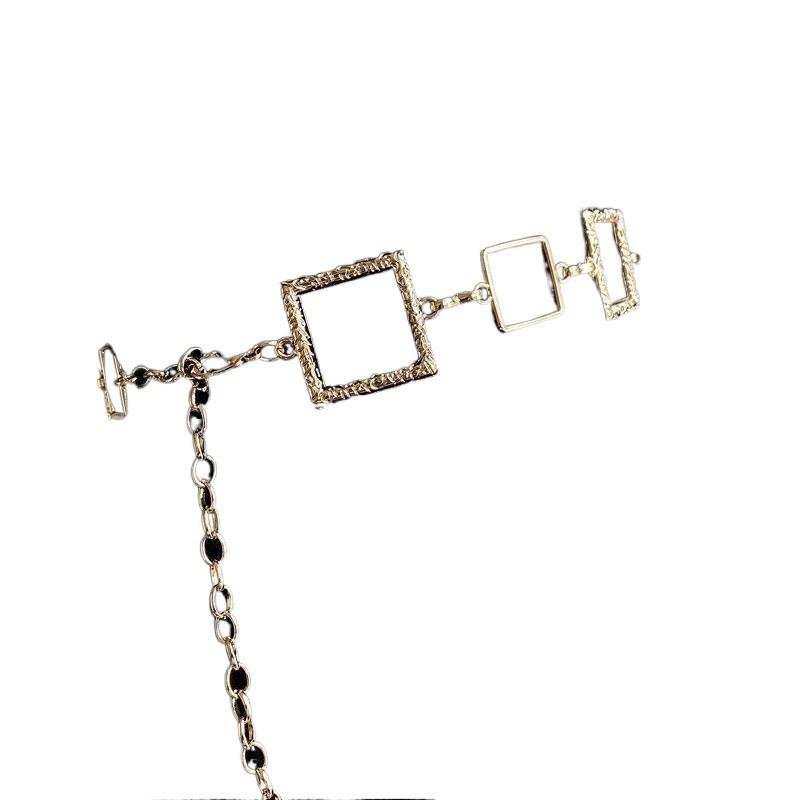 Stilvoller Sechseckiger Taillengürtel Schickes Accessoire Für Hemd Anzug Dekoration In Gold Und Silber