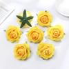 Premium Velvet Artificial Rose Heads for DIY Brooches and Clothing Accessories