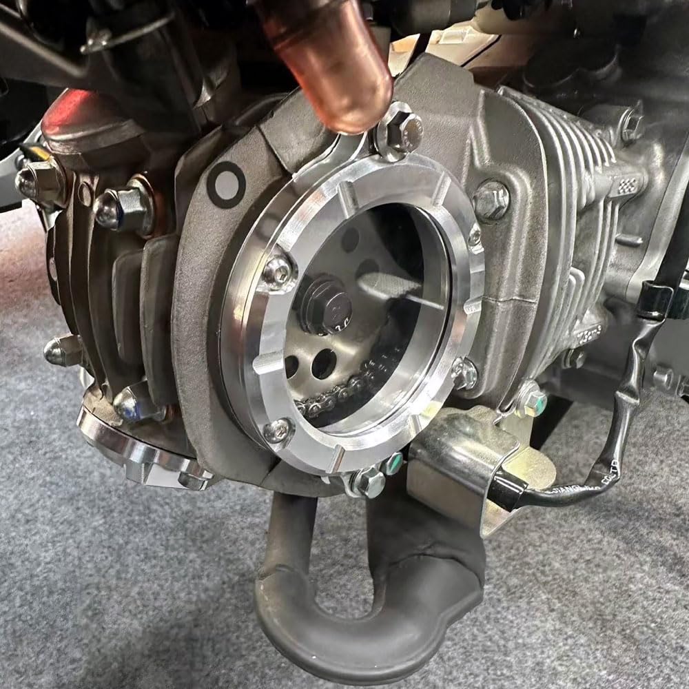 Mr Quick Honda CC110 Cross Cab Clear Cylinder Headside Cover Black