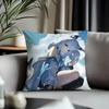 Trending SShirakami Fubukied Cushion Cover Antidustmite Pillowcase Invisible Zipper Silky Short Plush Sofa Cushion Cover