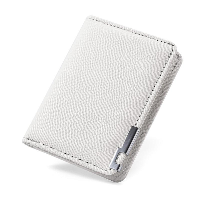 The Short Wallet with Iron Edge Cross Pattern for Men and The Multi-card Wallet for Men Exude A Sense of Sophistication