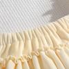 Baby Girl Fluffy Pumpkin Culottes Skirt with Cute Ruffles and Puff Design