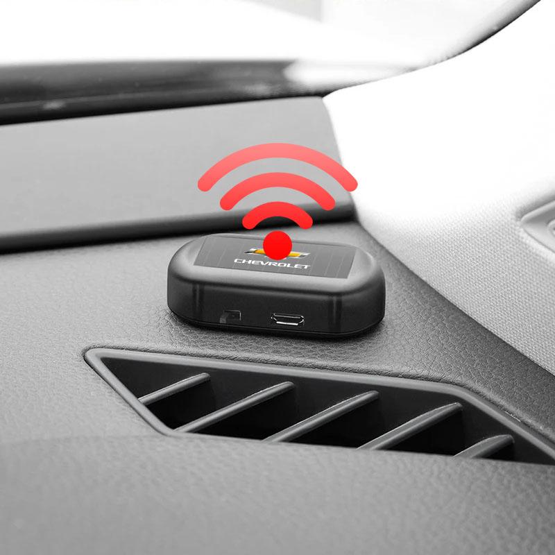 1x Automobilio Mini LED saulės energija maitinamas saugos žibintas Įspėjamoji lempa Automobilio priedai Chevrolet Cruze Malibu Lova RV Sail Equinox AVEO