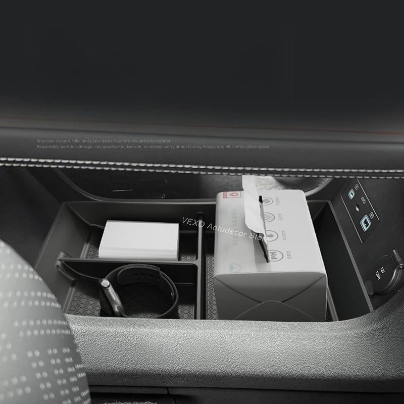 For BYD Formula Leopard Titanium 3 Ti3 2025 2026 Car Central Control Lower Storage Box Storage Tray Organizer Case Accessories