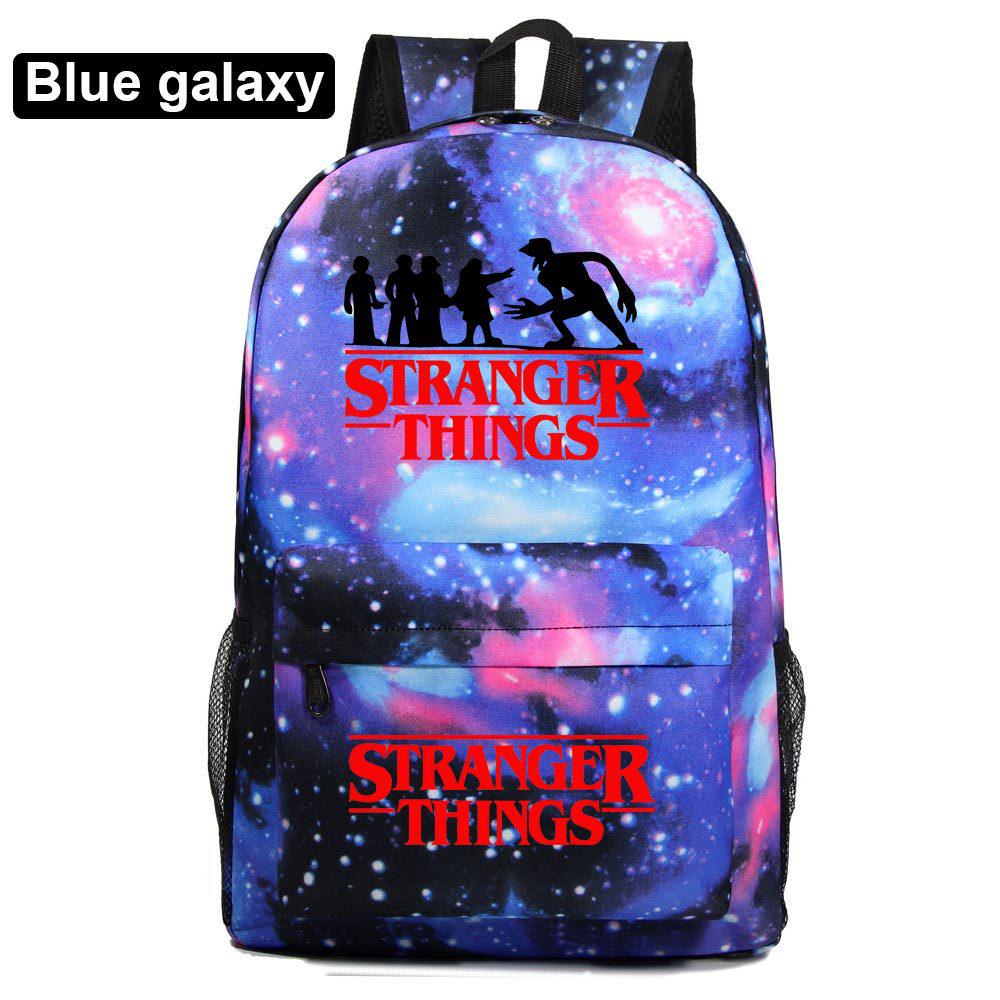 Stranger Things Student Backpack, Men's and Women's Casual Backpack CLE