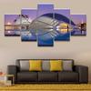 Modular Canvas Print Picture Wall Art 5 Pieces City of Arts and Sciences Spain Valencia Painting Living Room Home Decor Frame