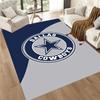 Dallas Area Rug Design for Playrooms Balcony Foyer Entryway Anti-slip Rug Anime Office Decor Perfect Gift for Valentine's Wedding Birthday