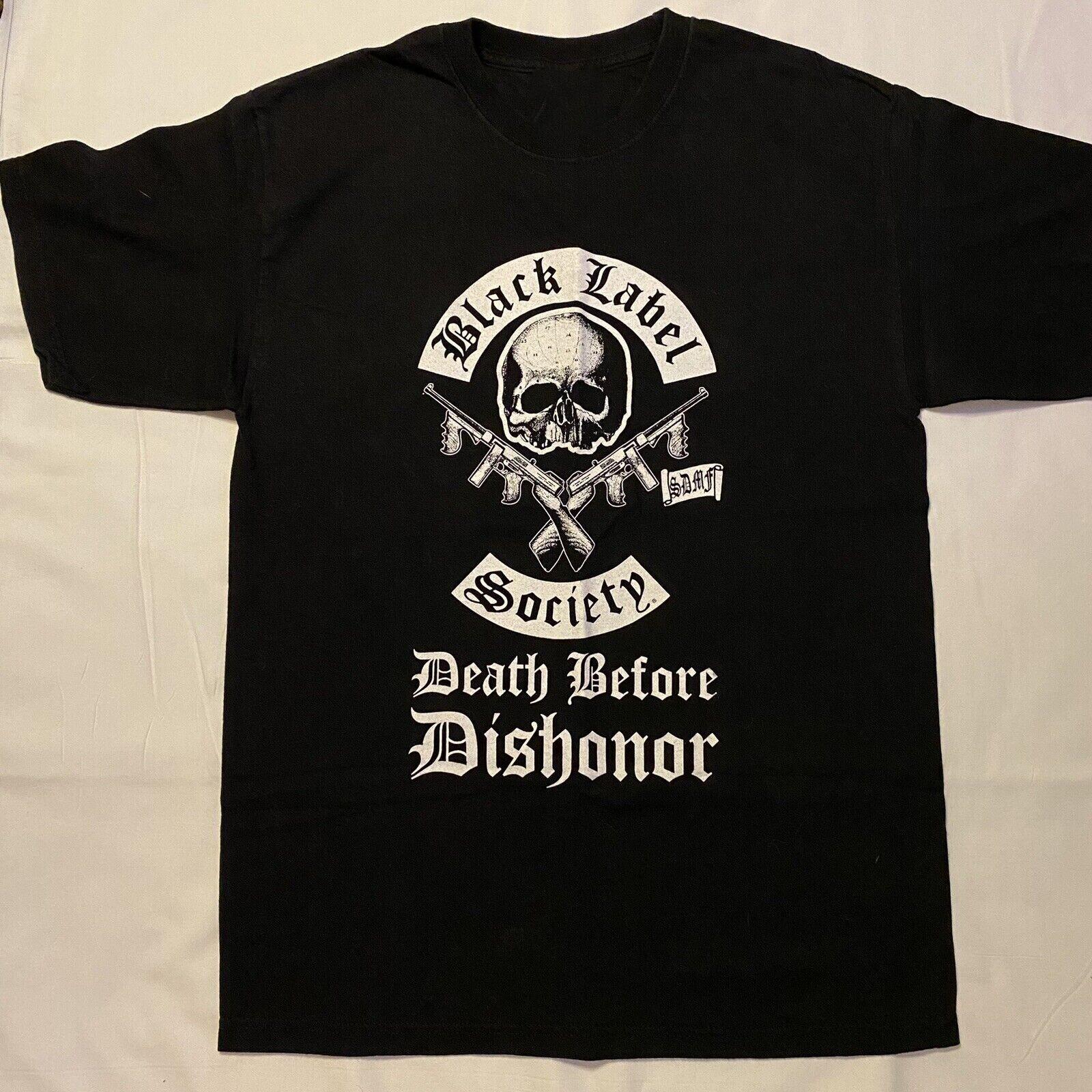 Black Label Society Death Before Dishonor t-shirt S