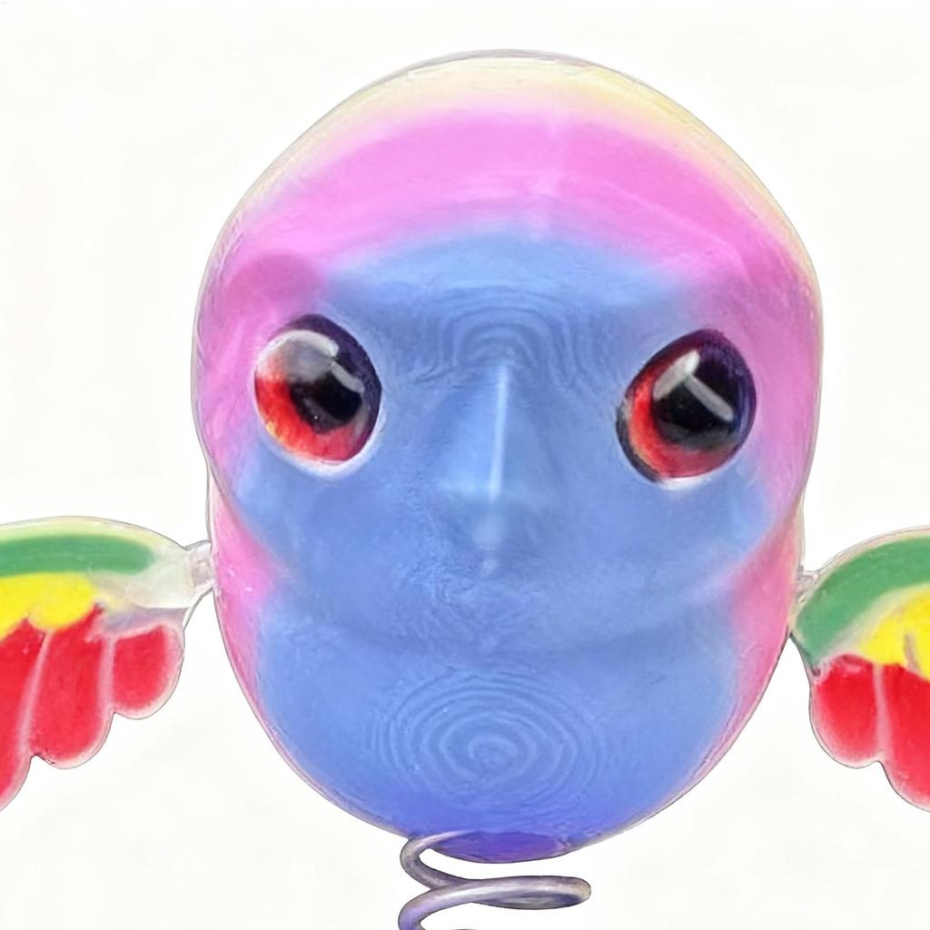 Flying Bird Motorcycle Decoration 3D Printed Auto Decoration Wind-Powered Automotive Exterior Ornament For Car Owners Drivers