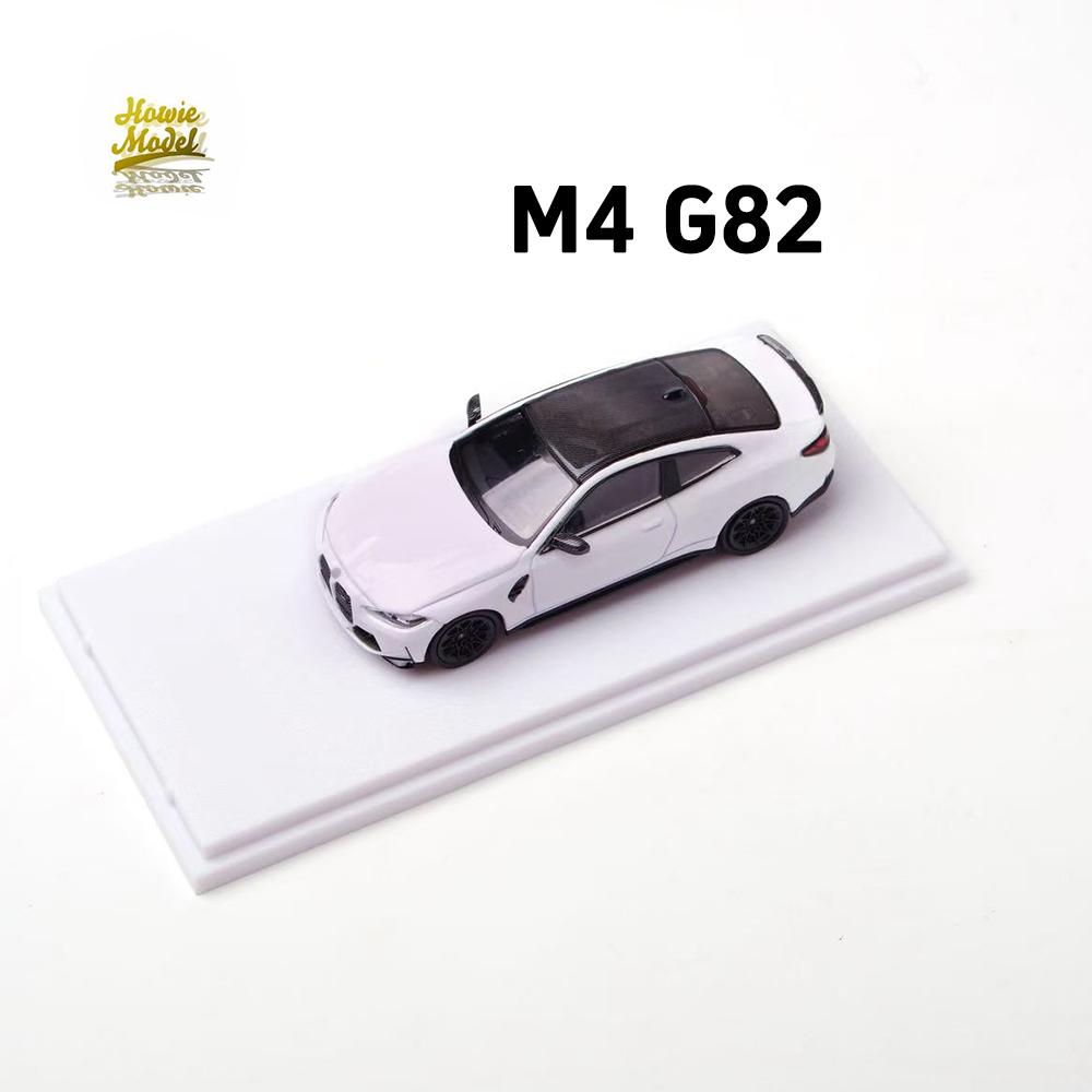 Pre-Howie Model 1/64 M4 G82 Legering Diecast Modelauto Simulatie Speelgoed Verzameling Voertuig Cadeau Voor Volwassenen white