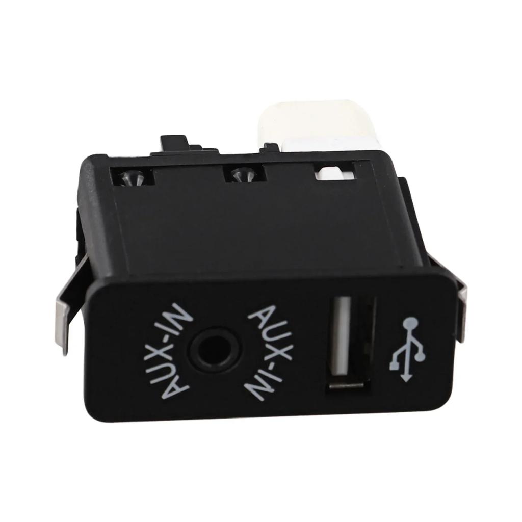 Convenient USB AUX In Socket Port Plug for BMW 1 3 5 Series E60 E61 E81 E87 E90 E91 Enjoy Seamless Audio Experience