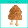 Tree Star Christmas Shaped Cookie Plush Toy Stuffed Doll Decoration Cartoon