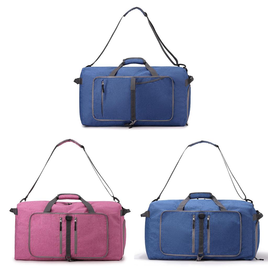 Travel Duffel Bag Large Capacity Waterproof Nylon Unisex For Leisure Trips