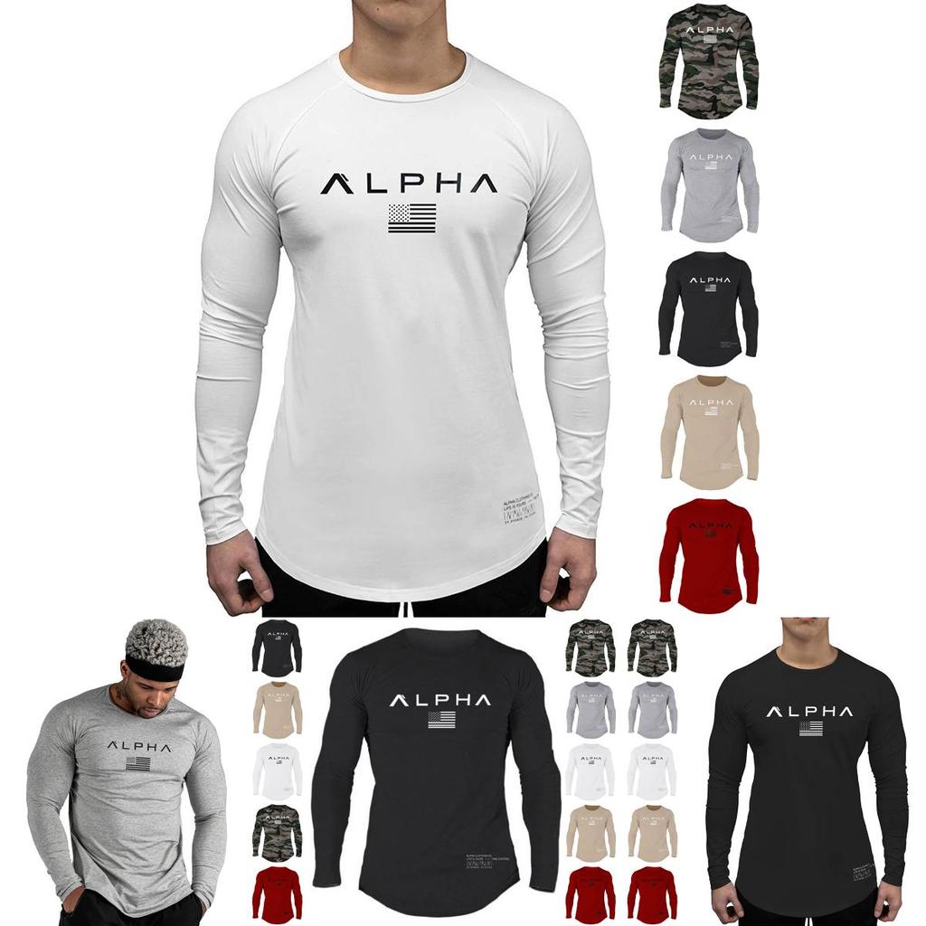 Men's Gym Bodybuilding Fitness Muscle Workout Crew Neck T-shirt With Soft Breathable Material