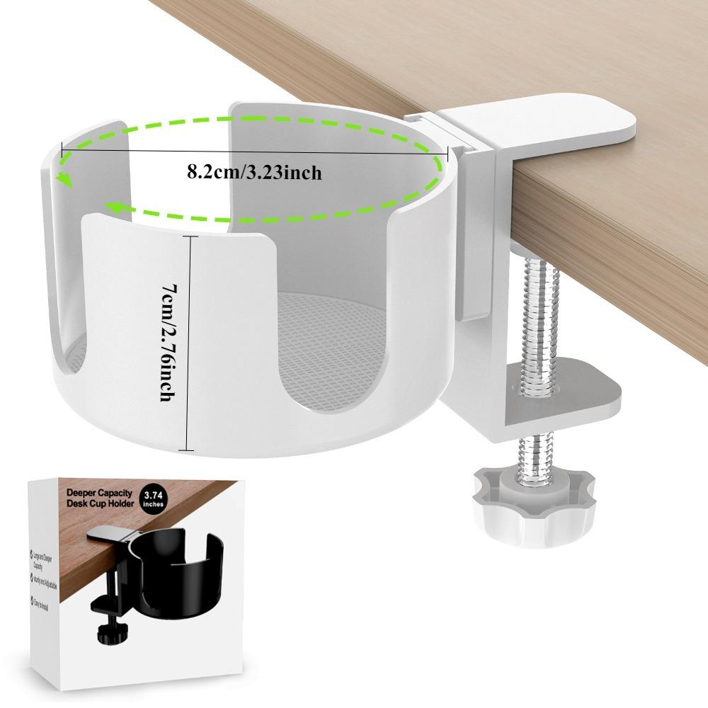 1PC Universal Adjustable Cup Holder Arm Clamp Stand for Desk Coffee Mug Water Bottle Drink Container Organizer Mug Holder
