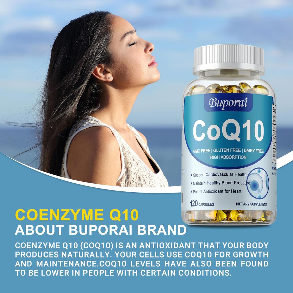 Buporai Coenzyme Q10 Capsules - Heart Health