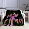 Blackpink Blanket Idol Group Pink 3d Digital Print Flannel Blanket Supplies