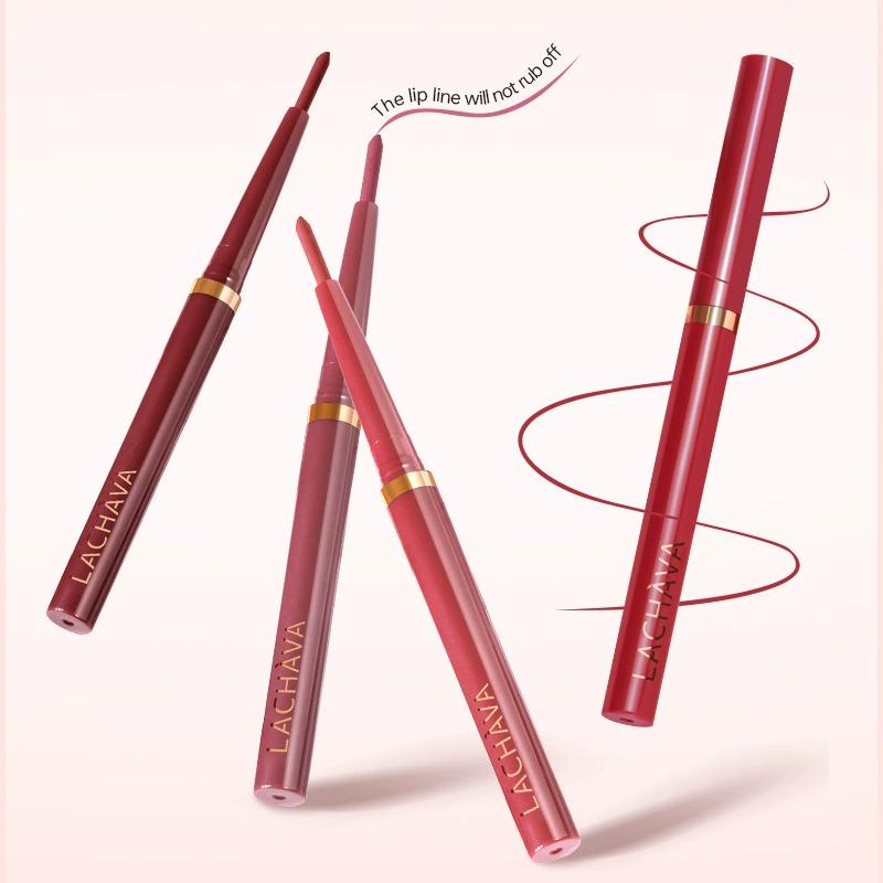 JYL LACHAVA Matte Nude Lipliner Outlines the Lips 12 Color Beauty Mouth Red Lip Marker