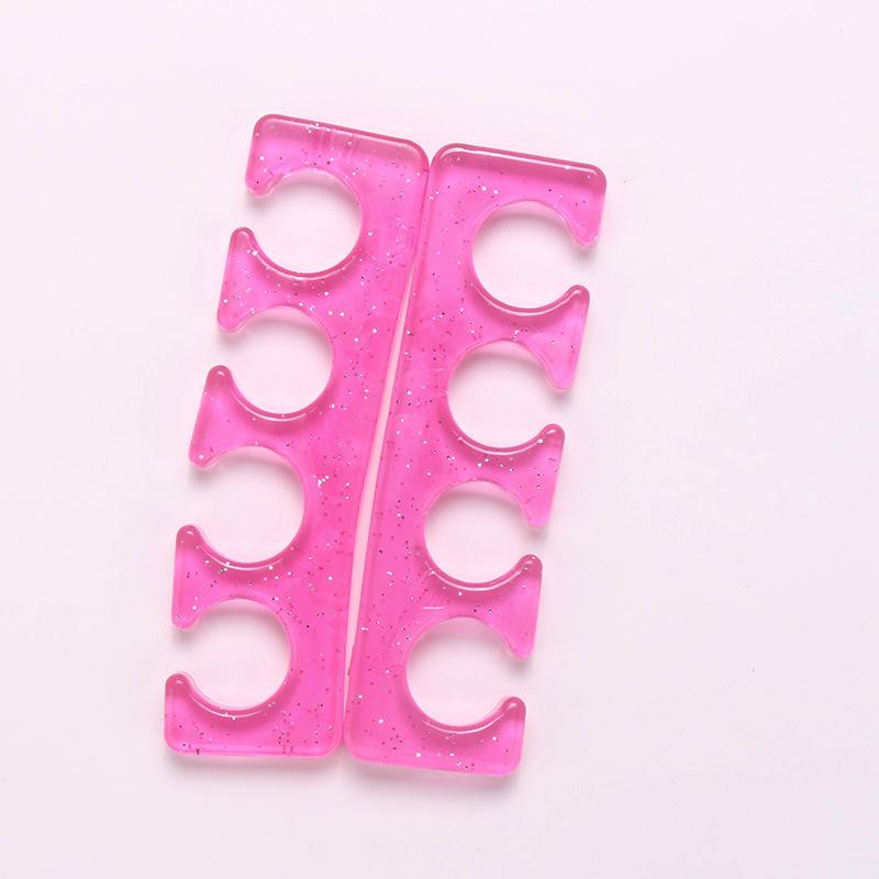 

Soft Reusable Silicone Toe Separators for Nail Art 1 Pair