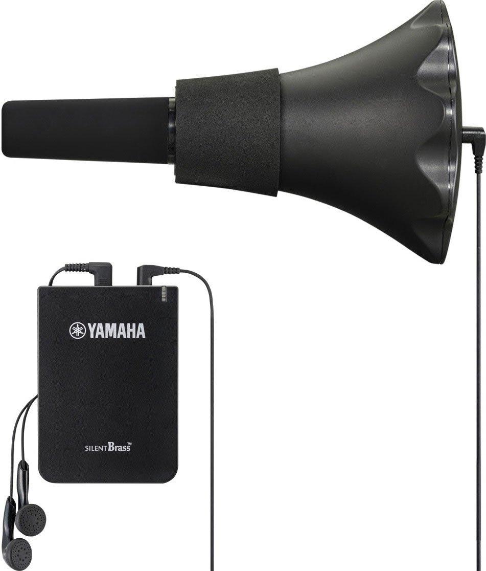 

YAMAHA Silent Brass для тромбона SB5X Компактный и легкий, при этом сохраняющий достаточную звукоизоляцию Персональная студия оборудована чёрный