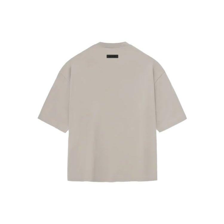 Fear of God Essentials Tee Silver Cloud Men Tops Grey 125BT232002F