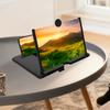 Screen Magnifier HD Mobile Phone Magnifier Projector TV Screen Enlarger for Movies, Videos, and Gaming,Foldable Cell Phone Stand