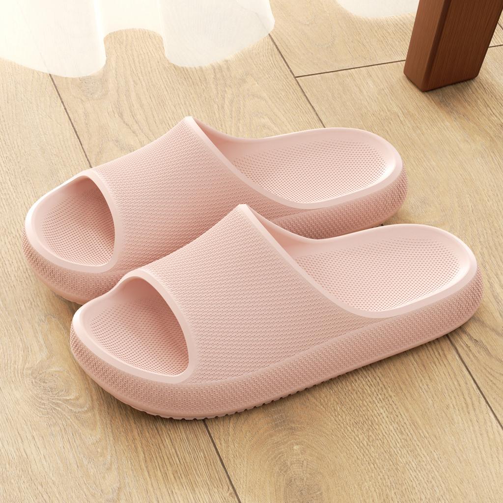 Damen Hausschuhe Flach Weich Strand Pantoletten Bequem Rutschfest Hausschuhe Leicht Herren Badezimmer Hausschuhe