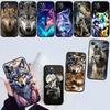 Animal Wolf Shell Phone Case for Samsung Galaxy S20 S21 S22 Ultra FE Plus A21S A22 A24 A25 A26 A30 A30S A31