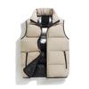 2025 New Technology Graphene Thermal Insulation Cotton Vest Waterproof and Windproof Simple European Size Version Men's Vest