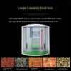 200ML Alimentatore Intelligente con Timer Acquario Grande Capacità Dispenser per Cibo per Pesci Alimentatore Automatico per Acquario