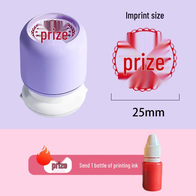 English Teacher's Grading Stamp: Encouragement and Praise for Primary Students