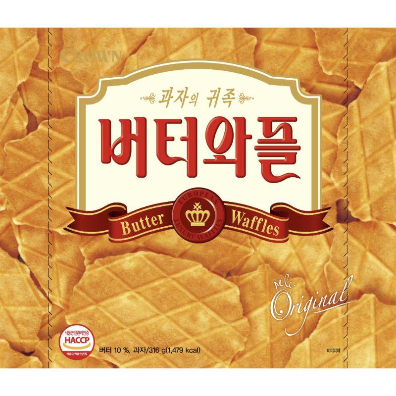 Crown Butter Waffle 316g x 3