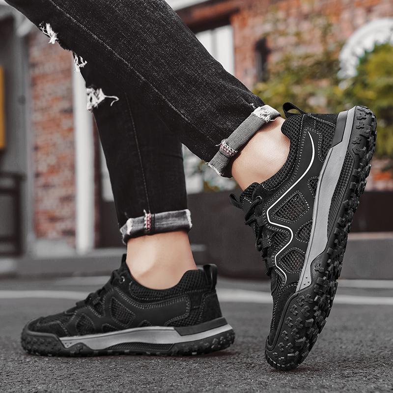 Fashion Breathable Summer Shoes for Men Non-slip Sports Hiking Shoes Man Outdoor Luxury Designer Trekking Climbing Mens Sneakers