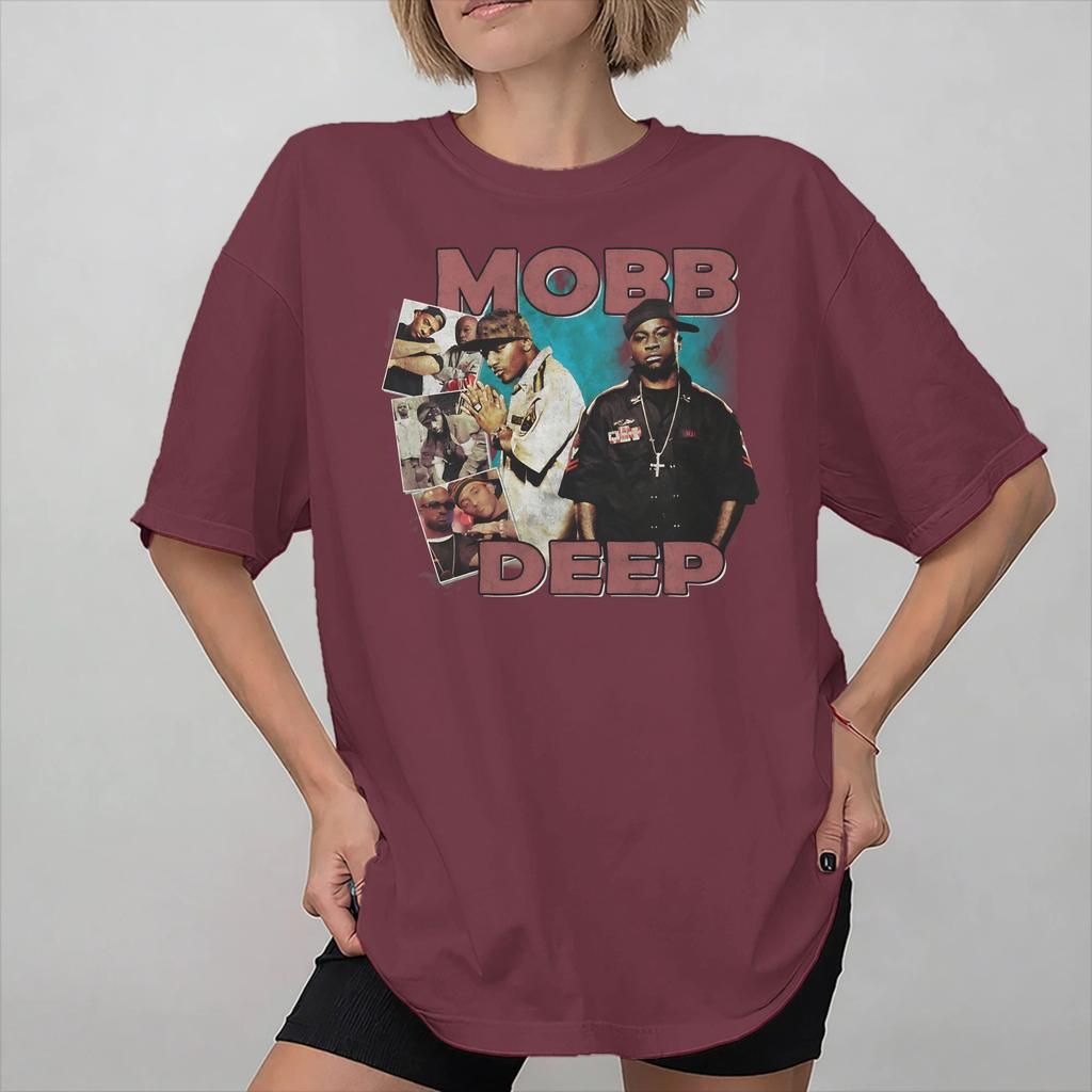 Mobb Deep The Infamous  Tee Shirt for Unisex Women Graphic Printed T Shirts  100 Cotton Clothing